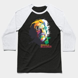 Reinhold Messner in WPAP Baseball T-Shirt